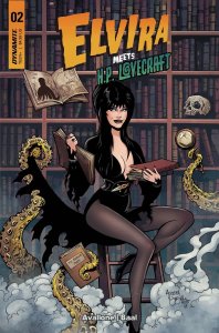 Elvira Meets Hp Lovecraft #2 Cvr A Acosta Dynamite Comic Book