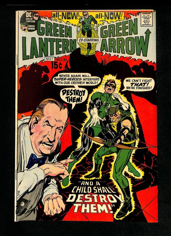 Green Lantern #83 Neal Adams Cover!