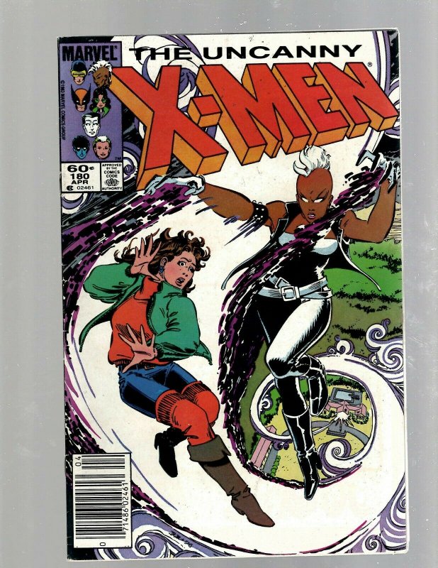 Lot Of 6 Uncanny X-Men Marvel Comic Books # 176 177 178 179 180 181 Gambit SM19