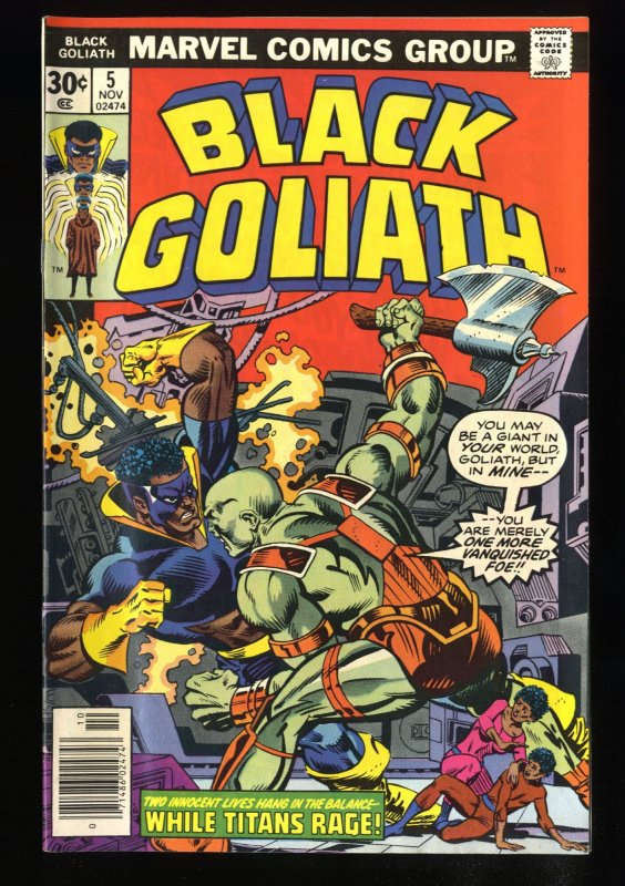 Black Goliath #5 VF/NM 9.0