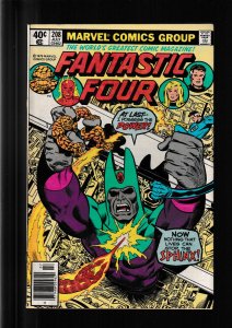 Fantastic Four #208 Newsstand Edition (1979) FN/VFN / THE FATE OF NOVA