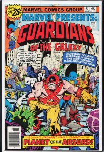 Marvel Presents #5 (1976) Guardians of the Galaxy