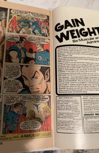 Sub-Mariner #67 (1973)fantastic four/Triton app