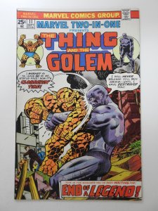 Marvel Two-in-One #11 (1975) VF- Condition