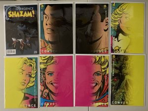 Convergence Lot: DC variant covers 17 different books average 8.0 VF (2015)