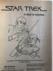 Star Trek coloring(a blast of activities)F,C all my Trek