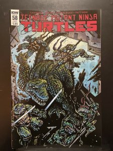 TEENAGE MUTANT NINJA TURTLES #58 (2011 IDW) VARIANT Cover