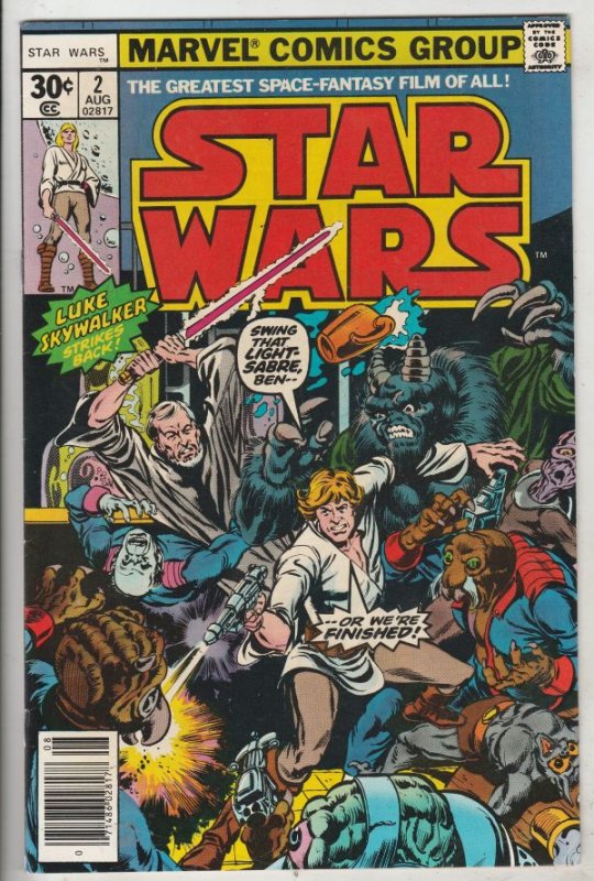 Star Wars #2 (Aug-77) NM- High-Grade Luke, Han, Leah, Chewbaca, Obi-Wan, C-3P...