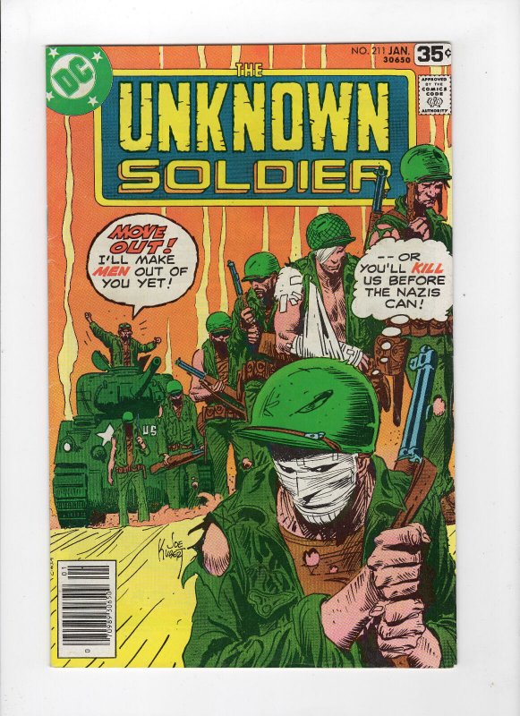 Unknown Soldier #211 (Jan 1978, DC) - Very Fine