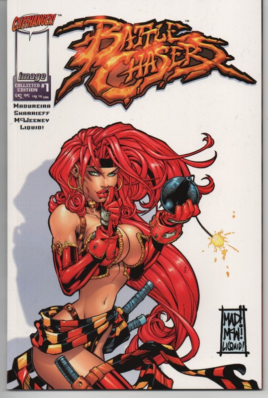 Battle Chasers #1 Collected Edition Red Monika Cover !!!  NM