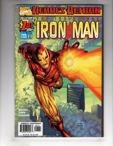 Iron Man #1 (1998) DEBUT ISSUE! / ECA5