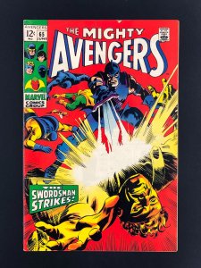 The Avengers #65 (1969) Final Avengers Issue With a $0.12 Cover Price