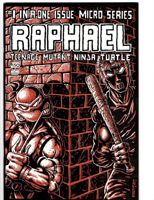 Raphael Micro Series # 1 VF/NM Mirage Studios Comic Book 1st Casey Jones KEY RM3