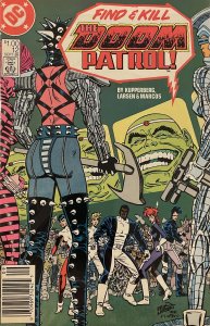 Doom Patrol (2nd Series) #12 (Newsstand) VG ; DC | low grade comic Erik Larsen