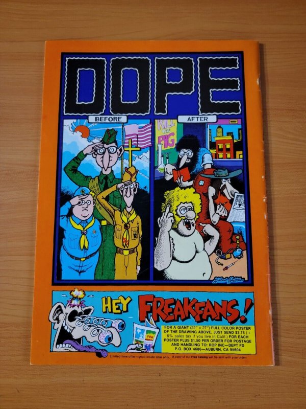 Fabulous Furry Freak Brothers #1 18th Printing ~ VF NEAR MINT NM ~ 1990 Rip Off