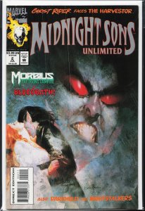 Midnight Sons Unlimited #2 (1993) Morbius