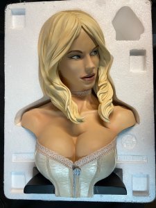 SIDESHOW COLLECTIBLES X-MEN EMMA FROST LEGENDARY SCALE BUST MIB # 301/1250