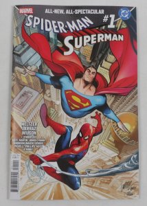 Superman/Spider-Man #1 & Spider-Man/Superman #1 VF/NM Set 1st Prints Marvel ; DC