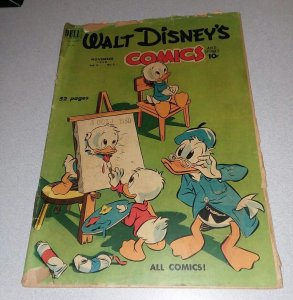 WALT DISNEY COMICS & STORIES #122 dell 1950 MICKIE MINNIE DONALD golden age art