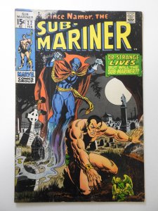 Sub-Mariner #22 (1970) GD/VG Condition moisture damage
