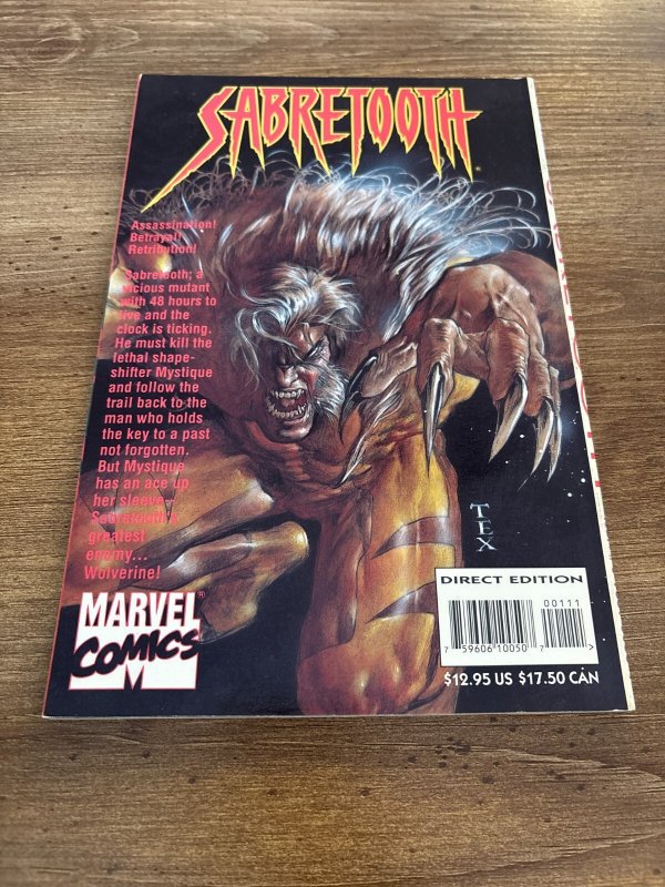 Sabretooth Death Hunt Marvel Comics TPB Graphic Novel Comic Book X-Men 7 J385