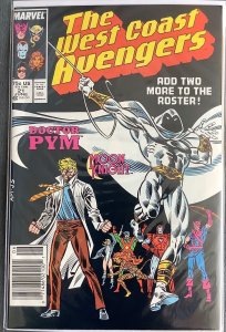 West Coast Avengers #21 Newsstand Edition (1987, Marvel) VF+