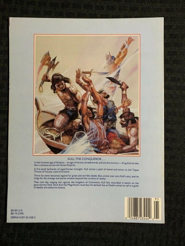 1989 KULL The Vale of Shadow SC VF+ 8.5 by Tony DeZuniga / Marvel Comics