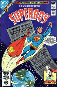 New Adventures of Superboy, The #22 VG ; DC | low grade comic Krypto Cary Bates