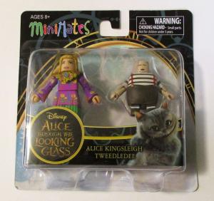 Alice in Wonderland TTLG Alice & Tweedledee Minimates 2-Pack - New!