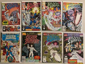 Silver Surfer lot #2-59 + 4 Annuals Marvel 2nd (avg 8.0) 48 diff (1987 to 1991)