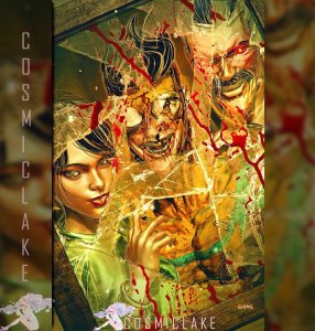 INVINCIBLE RETURNS #1 C2E2 GIANG OMNI MAN DEBBIE FOIL VIRGIN VARIANT PRE 4/10☪