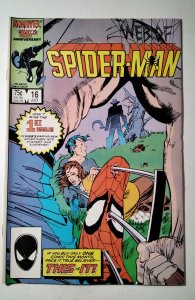 Web of Spider-Man #16 (1986) Marvel Comic Book J753