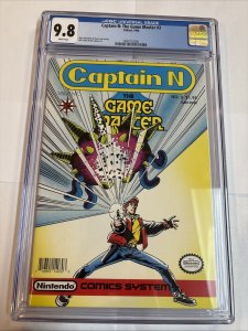 Captain N the Game Master (1990) # 3 (CGC 9.8 WP) Valiant • Bob Layton
