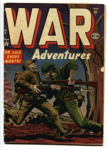 War Adventures #5 1952- Atlas Brutal BAYONETING cover