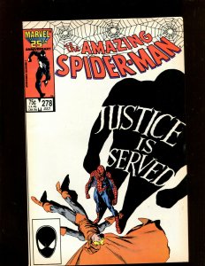 AMAZING SPIDERMAN #278 (8.5) JUSTICE IS SERVED