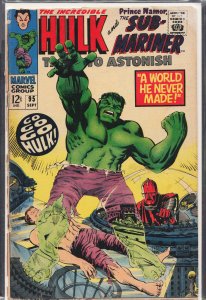Tales to Astonish #95 (1967) Hulk [Key Issue]