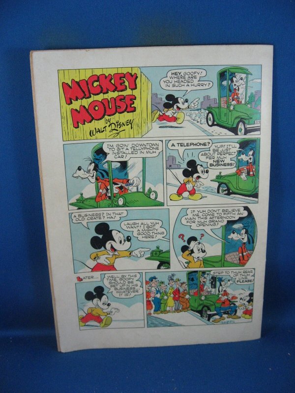 FC 371  MICKEY MOUSE VG INCA IDOL CASE DELL 1952