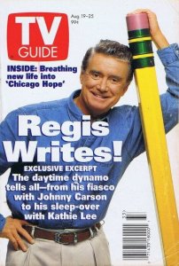 ORIGINAL Vintage TV Guide August 19, 1995 No Label Regis Philbin 