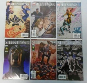 Silent War set:#1-6 average 8.5 VF+ (2007)