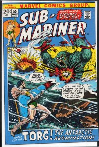 Sub-Mariner #55 (1972) Namor the Sub-Mariner