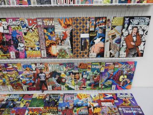 Huge Lot 180+ Comics W/ Spider-Man, X-Men, Wolverine, +More!! Avg VF- Condition!