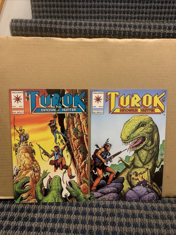 1993 TUROK THE DINOSAUR HUNTER Comics, Modern, Valiant #1 to 16 (C929)