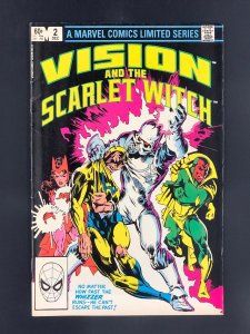 Vision and the Scarlet Witch #2 (1982) Death of Whizzer