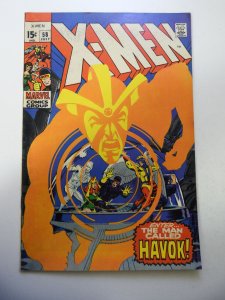 The X-Men #58 (1969) 1st App of Havok in Costume! FN Condition