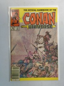 Official Handbook of the Conan Universe #1 5.0 VG FN (1986)