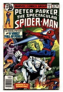 SPECTACULAR SPIDER-MAN #25 comic book 1978- First CARRION NM-