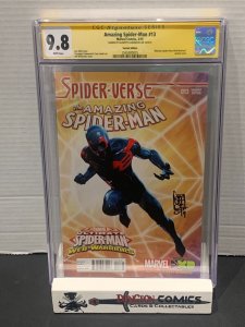 Amazing Spider-Man Vol 3 # 13 Web Warriors CGC 9.8 2015 SS Camuncoli [GC39]