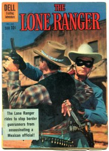Lone Ranger #137 1961- Dell Western comic- Clayton Moore VG+