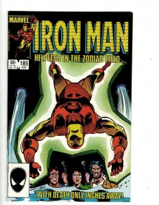 10 Iron Man Marvel Comic Books # 183 184 185 186 187 188 189 190 191 192 UD3