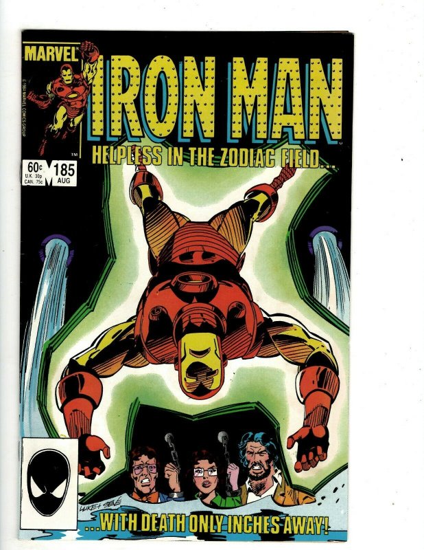 10 Iron Man Marvel Comic Books # 183 184 185 186 187 188 189 190 191 192 UD3